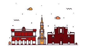 城市  地标 建筑素材