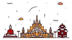 城市  地标 建筑素材