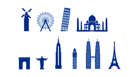 城市  地标 建筑素材