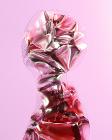 C4D模型创意抽象人像