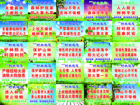 护林防火标语