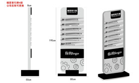 楼层索引牌公司入口指引