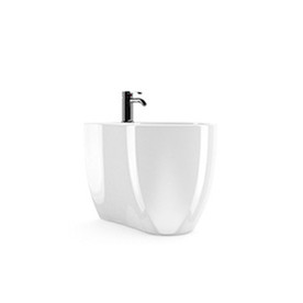 C4D模型坐洗器洗拖把池子