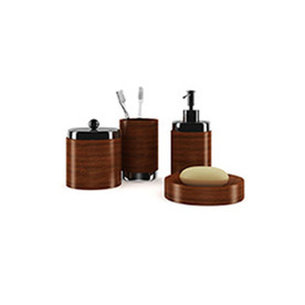 C4D模型一套沐浴露瓶子漱口杯