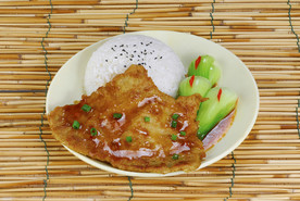 鸡扒饭