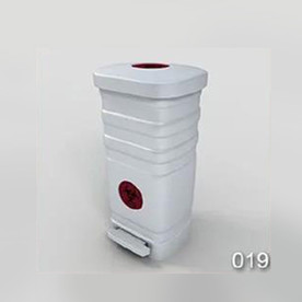 C4D模型 生物危害垃圾桶