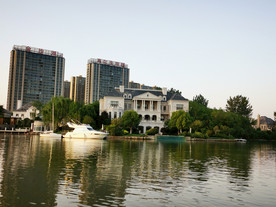 湖心别墅实景图