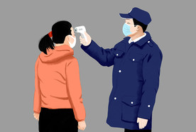 防疫工作图