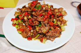 炒肝片