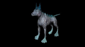 C4D模型 外星狗水族