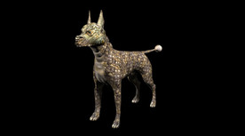 C4D模型 外星狗蜥蜴