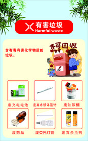 垃圾分类  有害垃圾