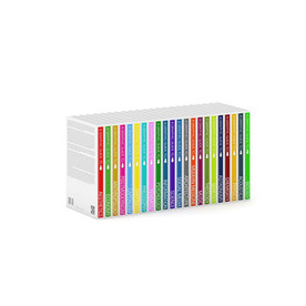 C4D模型一排书籍名著