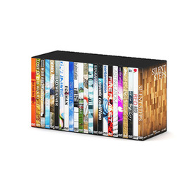 C4D模型一排书籍名著