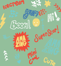 字母 卡通 动画 英文 数字