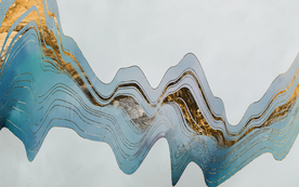 山水画 中式背景墙 装饰画 新