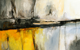 山水画 中式背景墙 装饰画 新