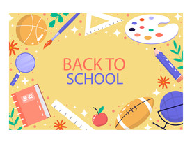 AI矢量返校海报设计