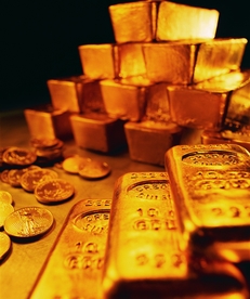 梦想中的桌上堆金砖