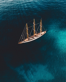 海上划船