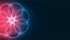 放射线 抽象背景