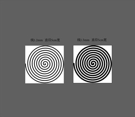 螺旋纹 旋转图形 圆形 螺旋圆