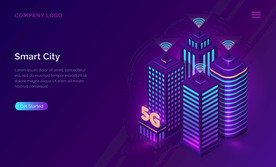 5G 背景模板 展板背景