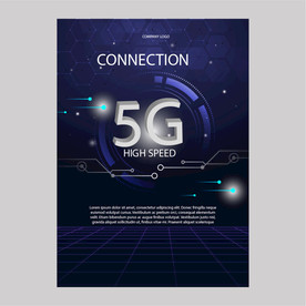 5G 背景模板 展板背景