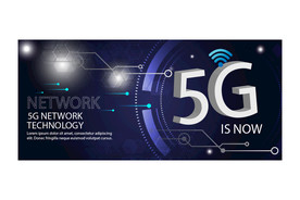 5G 背景模板 展板背景