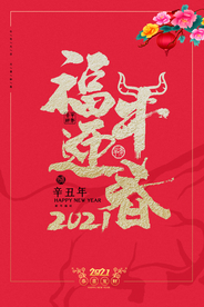 新年春节海报   美陈海报布置