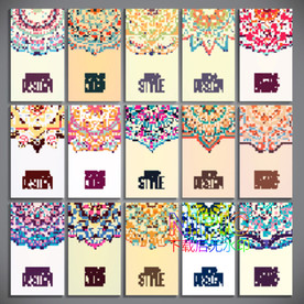 民族花纹eps背景