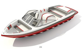 3dmaxC4D模型游艇