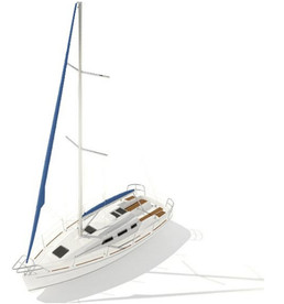 3dmaxC4D模型游艇帆船