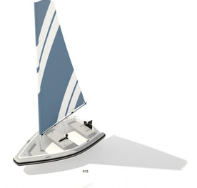 3dmaxC4D模型游艇帆船