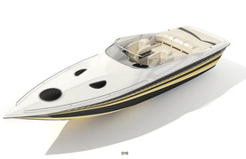 3dmaxC4D模型游艇