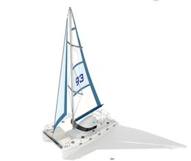 3dmaxC4D模型游艇