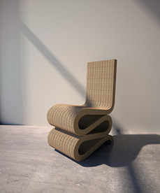 C4D模型木头椅子