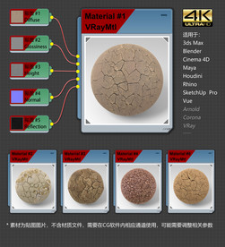 4K超清土壤材质贴图