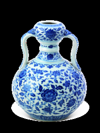 青花缠枝瓶
