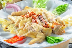 七彩捞鸡