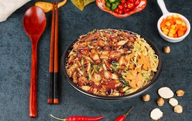 烤肉拌饭美食料理图片