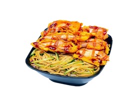 烤肉拌饭美食料理图片