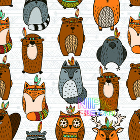 民族花纹eps图片