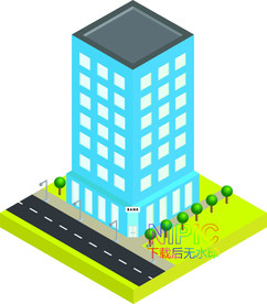 2.5d城市eps矢量图