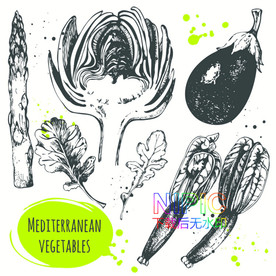 海鲜eps素材文件