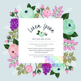 鲜花eps模板下载