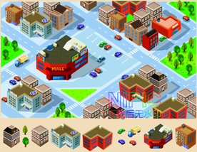 2.5d房子eps模板下载