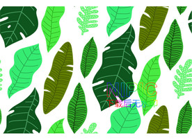 森系插画eps模版