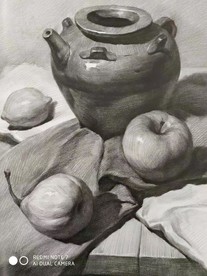 素描静物