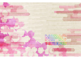 日本风格eps背景图